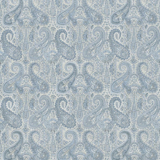 Leighton Wallpaper - Blue - Blithfield - 696-01 - Premier Wallcovering