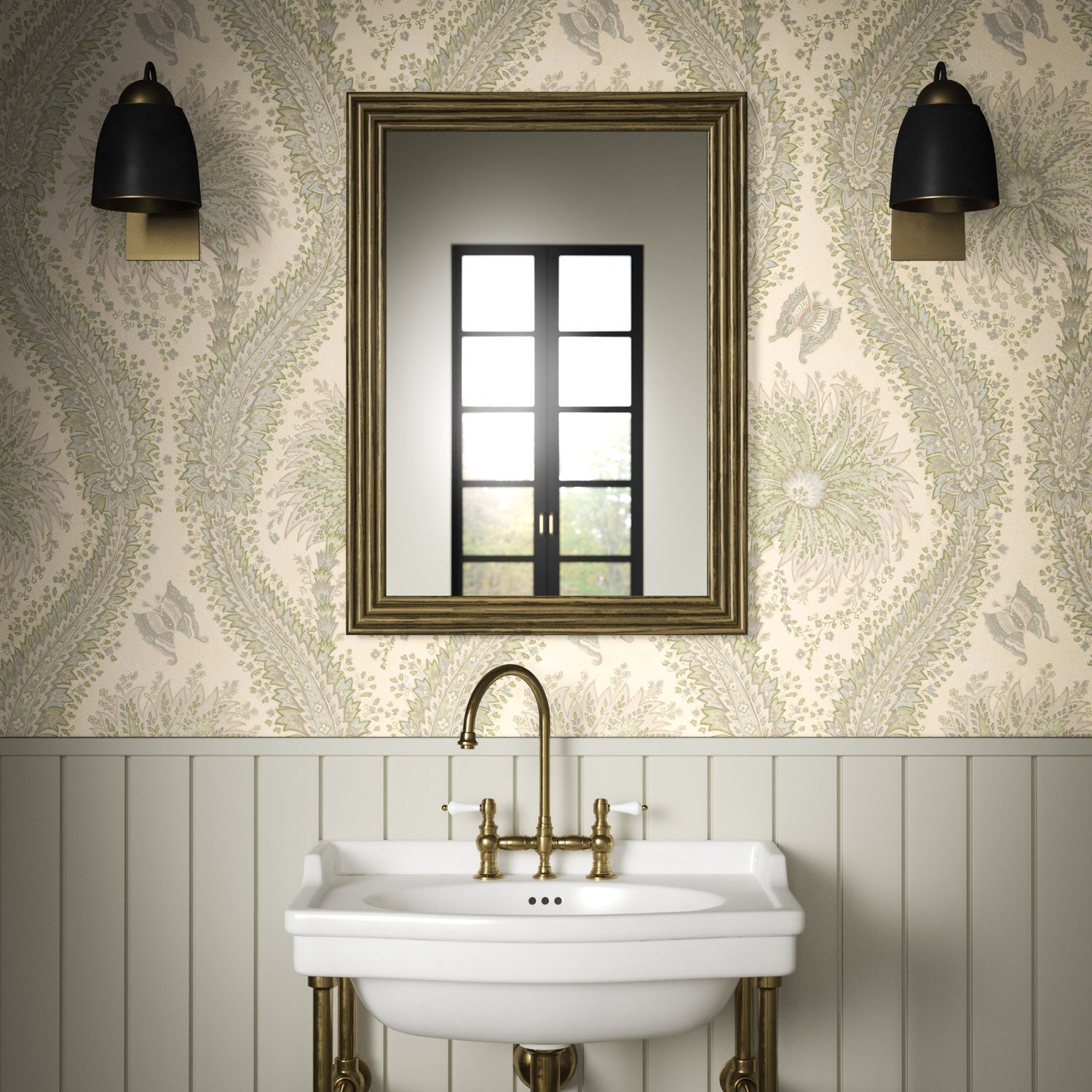Leilani Wallpaper - Fern - Warner House - Premier Wallcovering