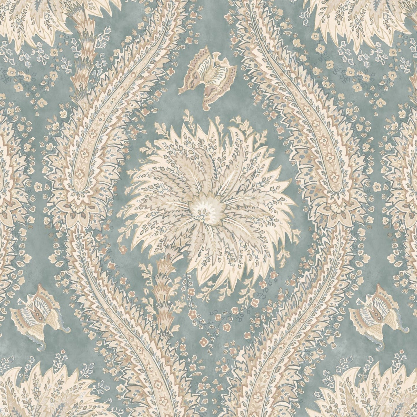 Leilani Wallpaper - Chambray - Warner House - Premier Wallcovering