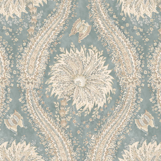 Leilani Wallpaper - Chambray - Warner House - Premier Wallcovering