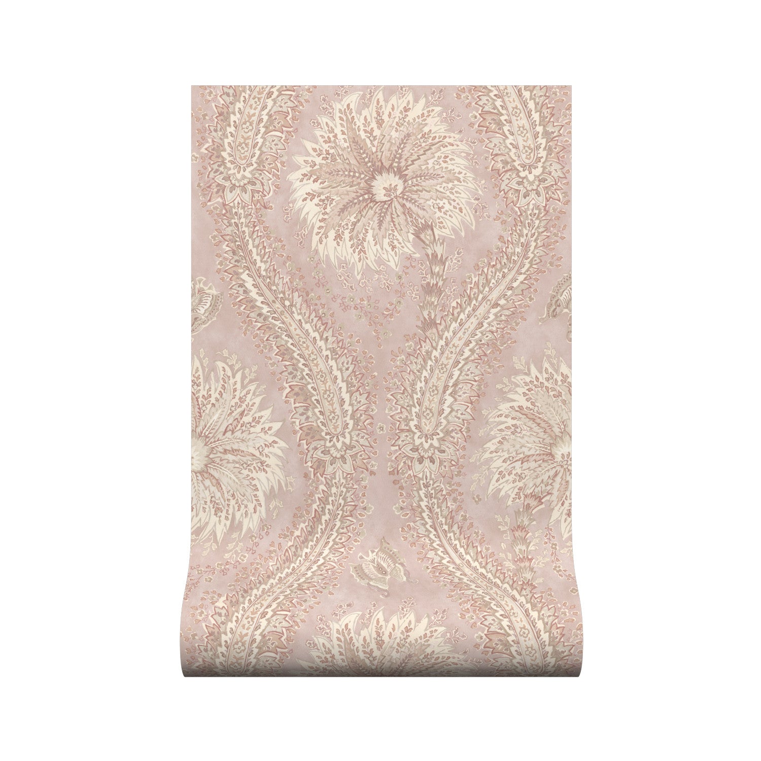 Leilani Wallpaper - Pink - Warner House - Premier Wallcovering