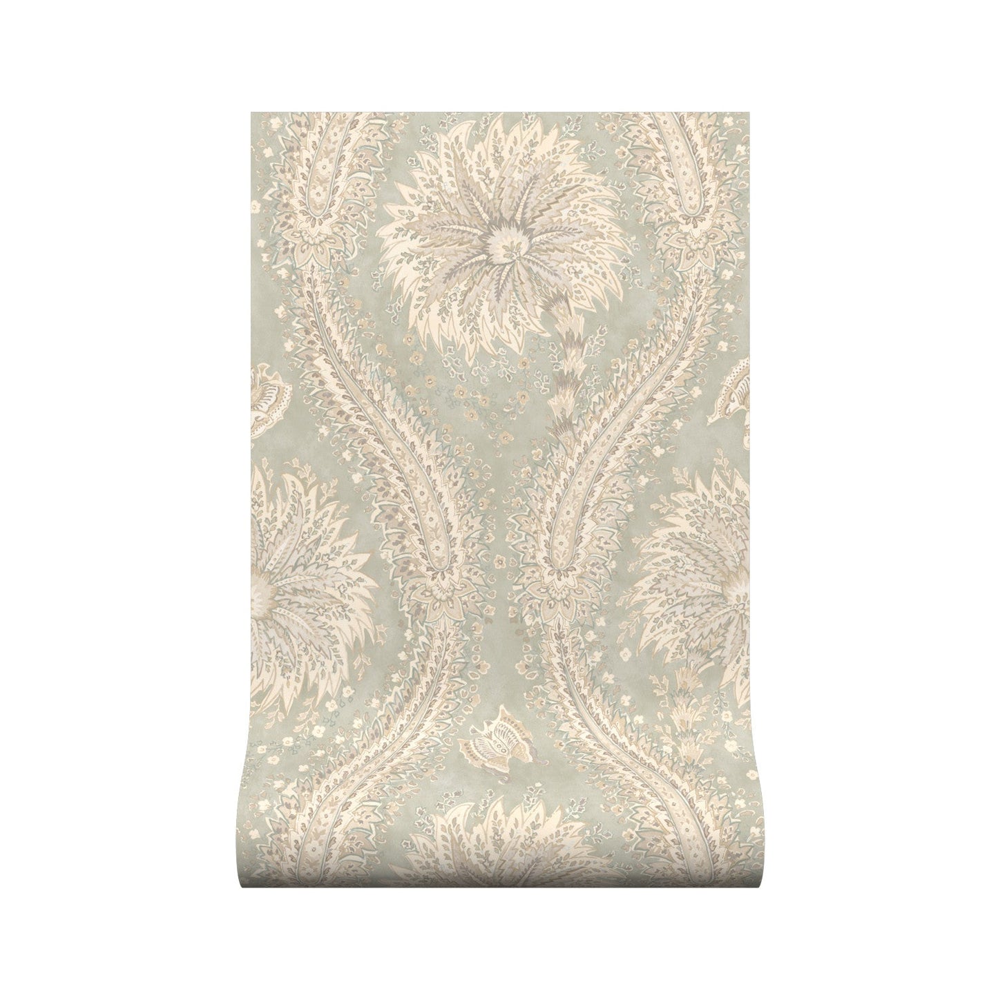 Leilani Wallpaper - Eggshell - Warner House - Premier Wallcovering