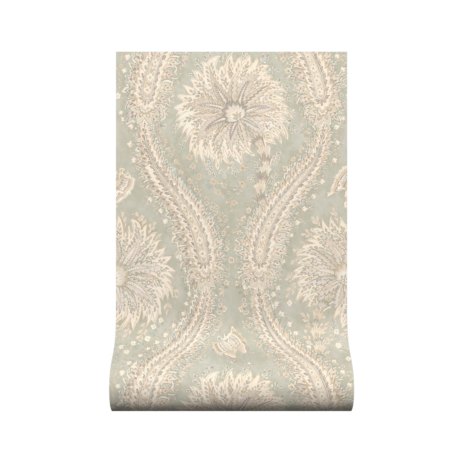 Leilani Wallpaper - Eggshell - Warner House - Premier Wallcovering