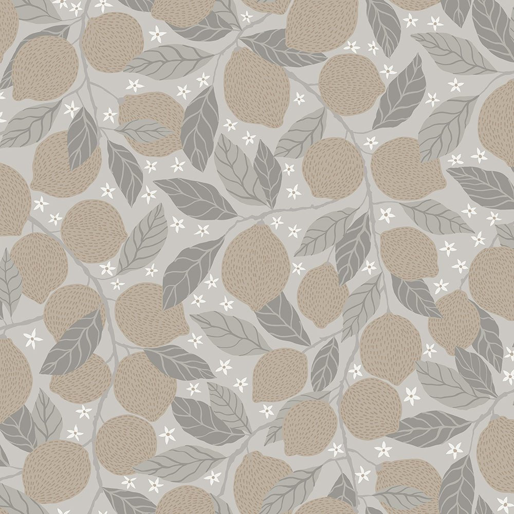 Lemona Wallpaper - Gray - Midbec - 44117 - Premier Wallcovering