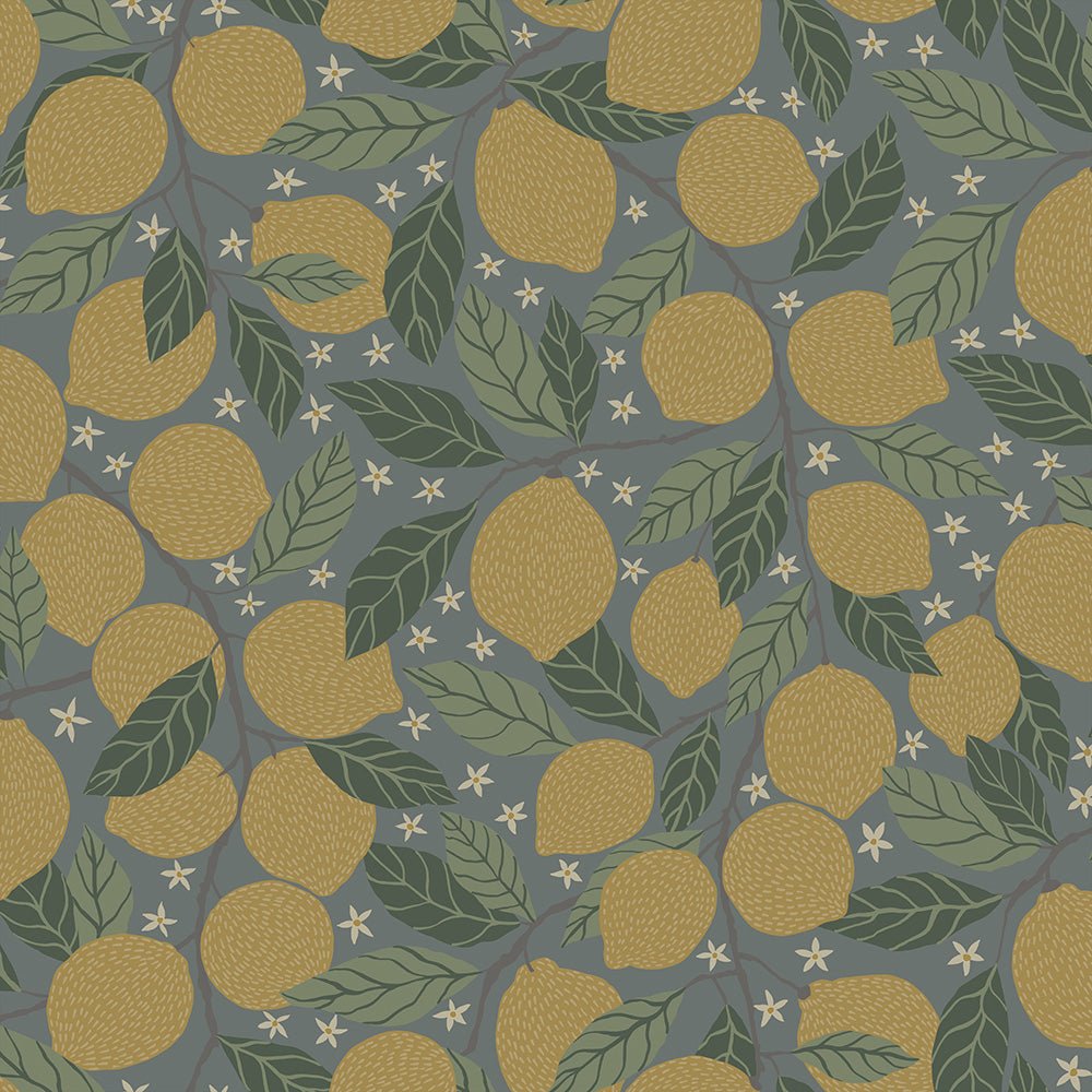Lemona Wallpaper - Dark Gray - Midbec - 44132 - Premier Wallcovering