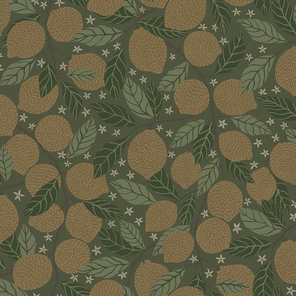 Lemona Wallpaper - Green - Midbec - 44119 - Premier Wallcovering