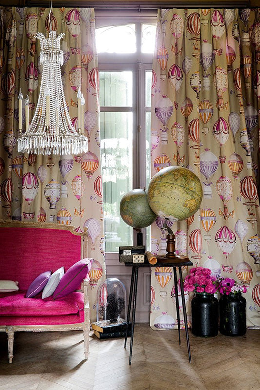 L'Envol Fabric - Ciel - Manuel Canovas - 04874/01 - Premier Wallcovering