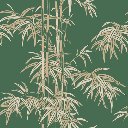 Leon Wallpaper - Green - Sandberg - S10445 - Premier Wallcovering
