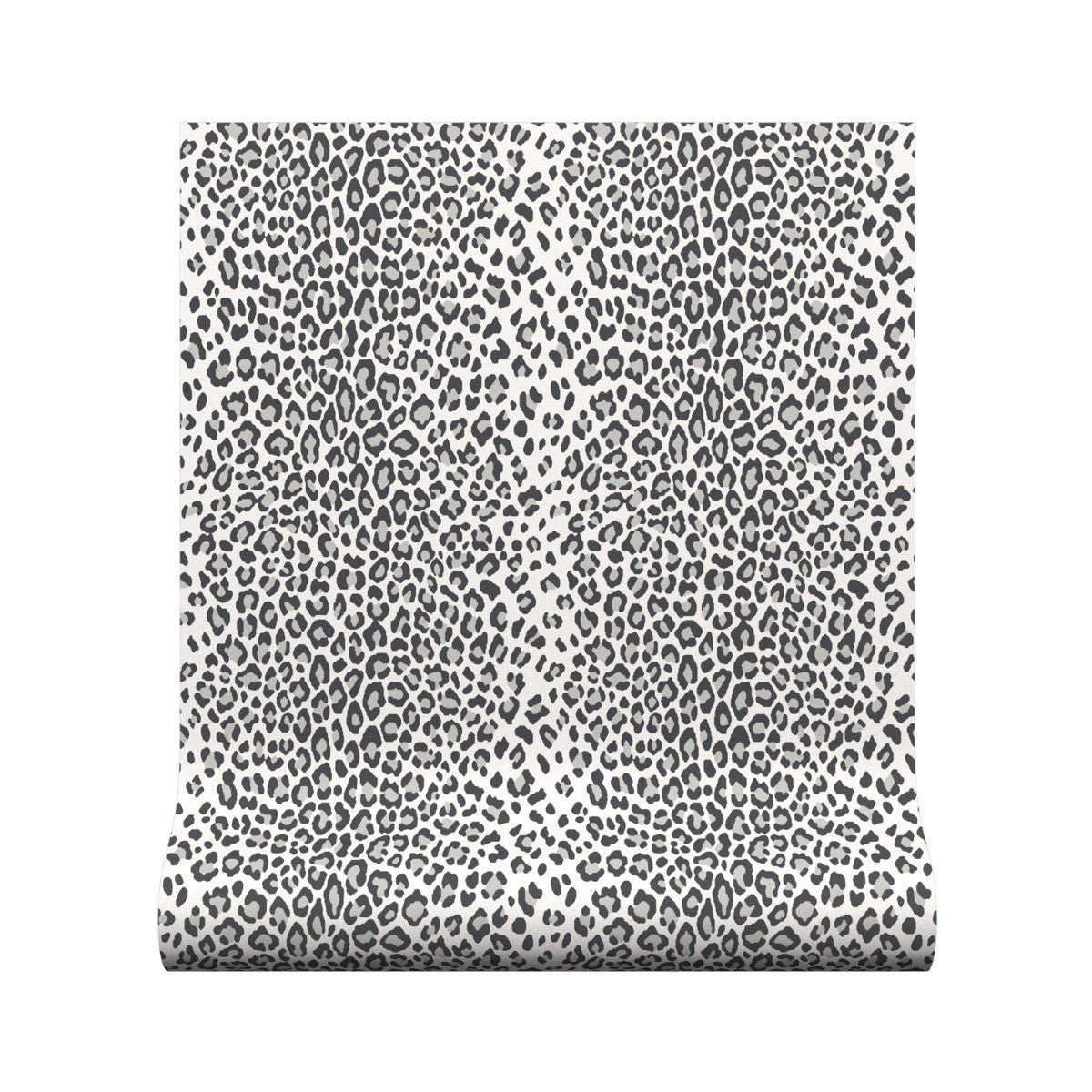 Leopard Wallpaper - Charcoal - Warner House - Premier Wallcovering