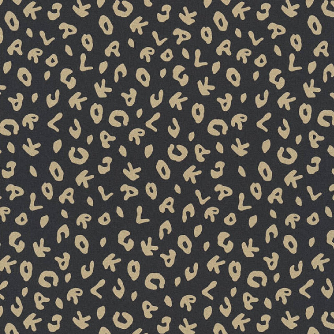 Leopard Wallpaper - Black - A S Creation - Karl Lagerfield - 37856 - 4 - Premier Wallcovering