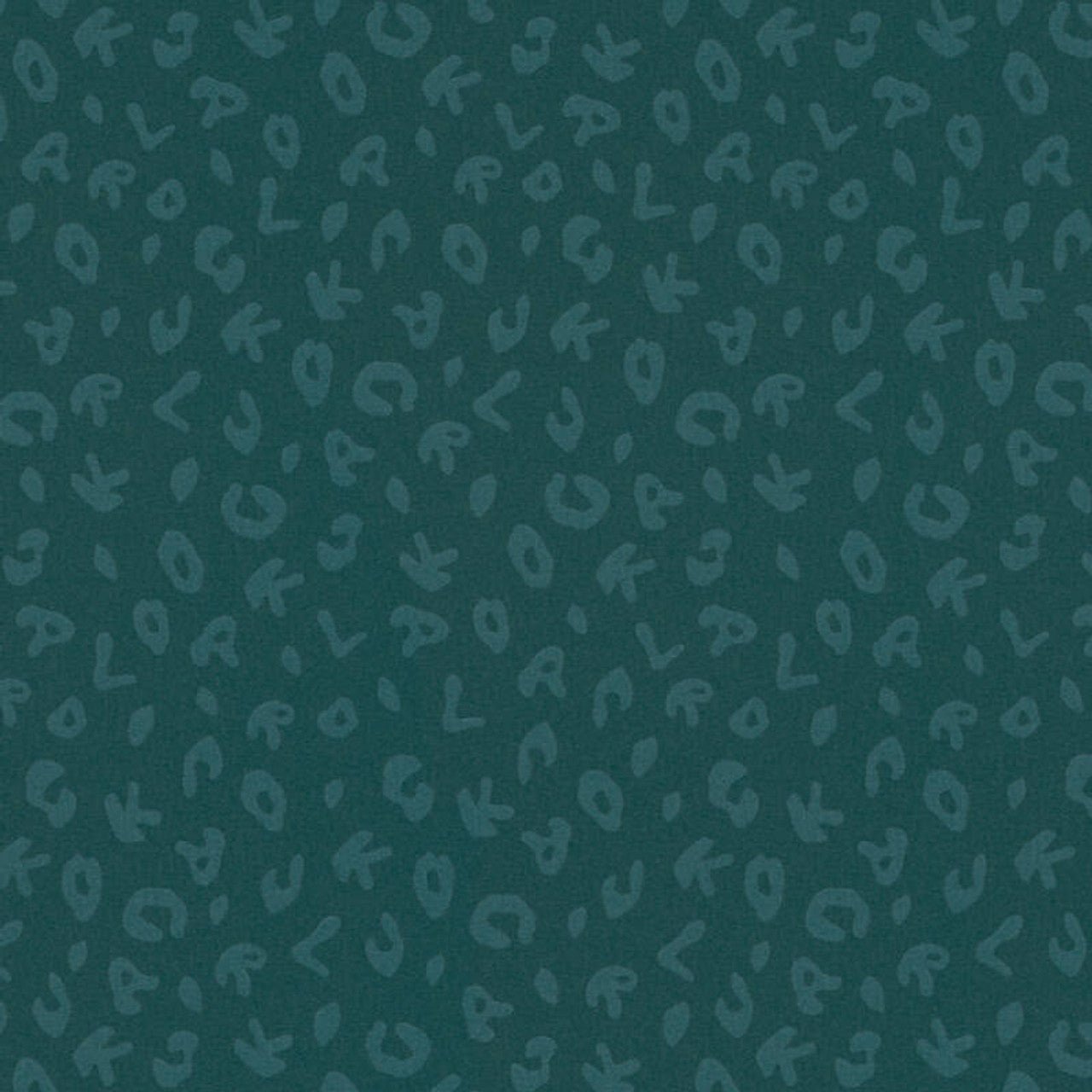 Leopard Wallpaper - Teal - A S Creation - Karl Lagerfield - 37856 - 7 - Premier Wallcovering