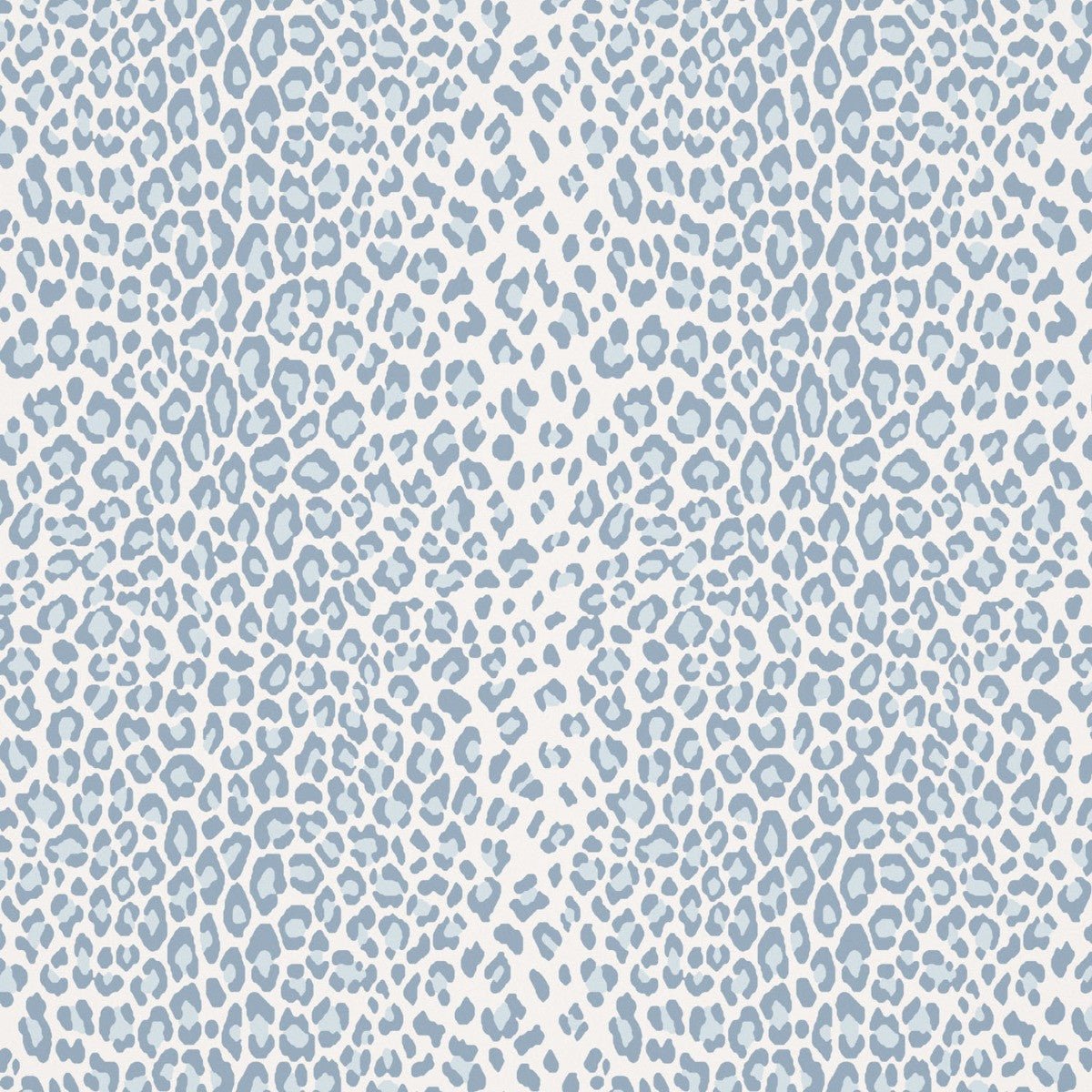 Leopard Wallpaper - Sky - Warner House - Premier Wallcovering