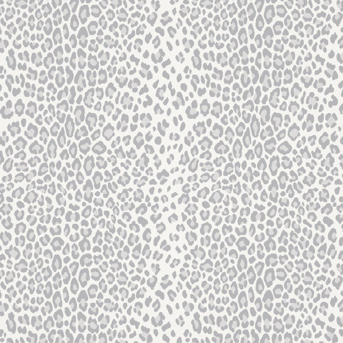 Leopard Wallpaper - Grey - Warner House - Premier Wallcovering