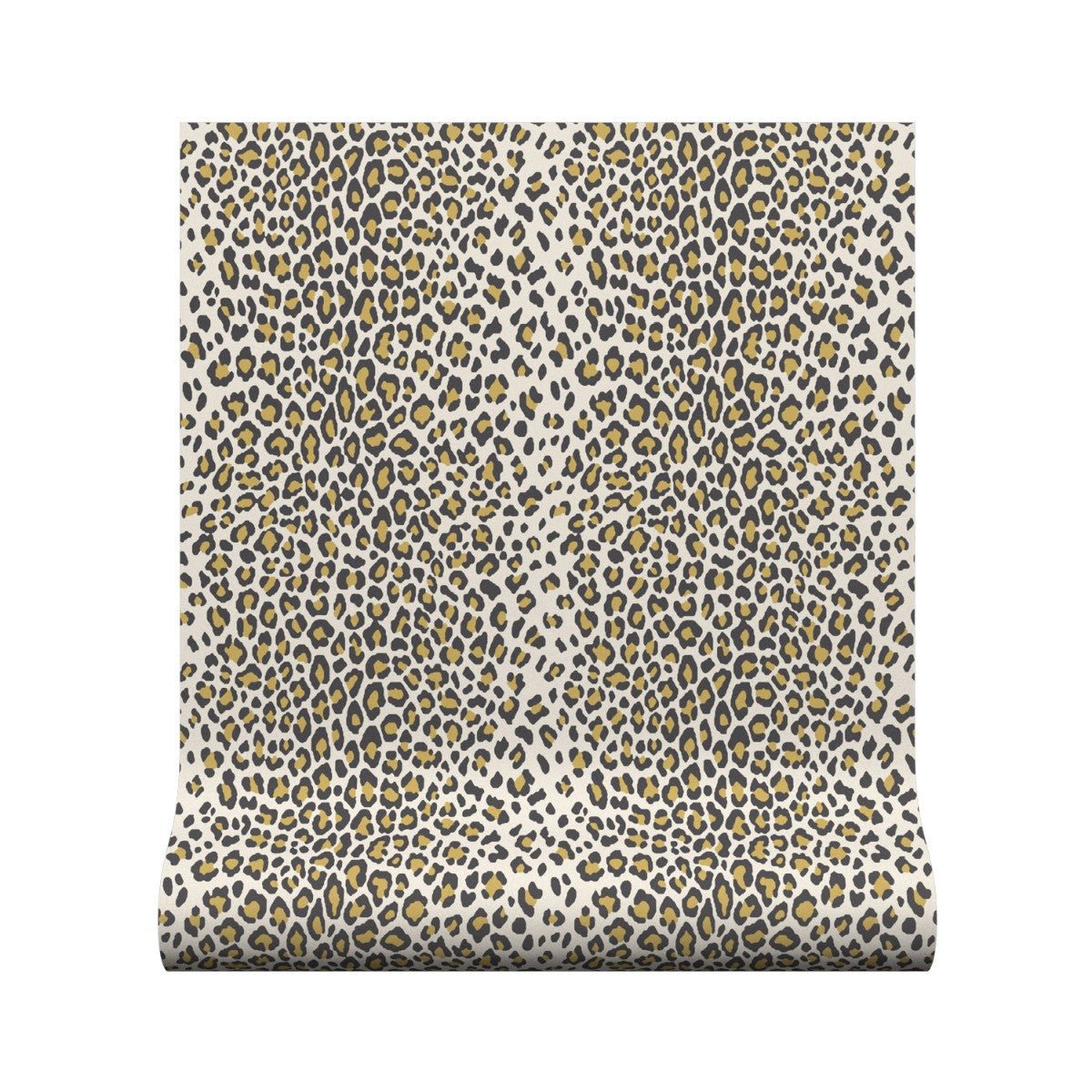 Leopard Wallpaper - Gold - Warner House - Premier Wallcovering