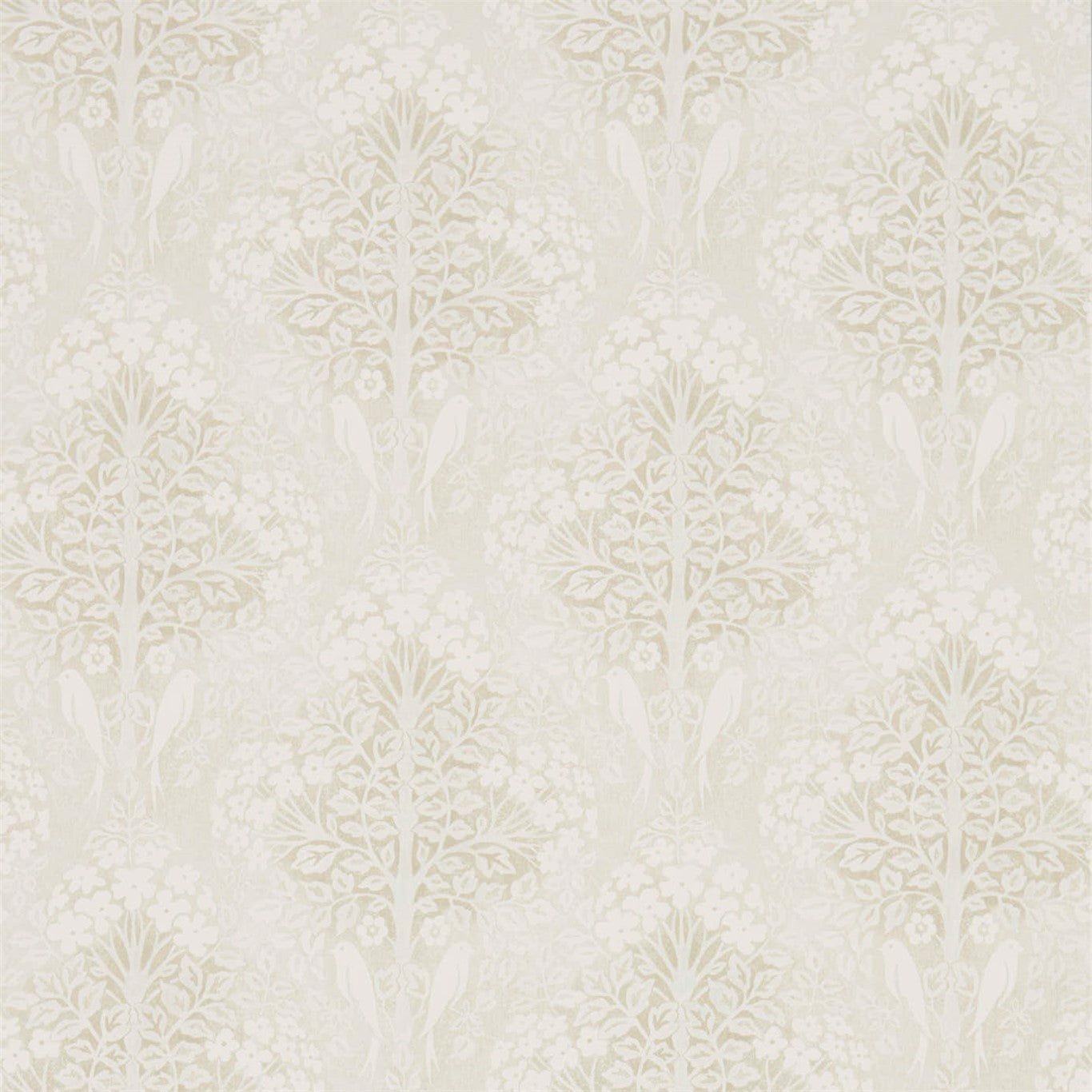 Lerena Wallpaper - Ivory - Sanderson - DDAM216397 - Premier Wallcovering