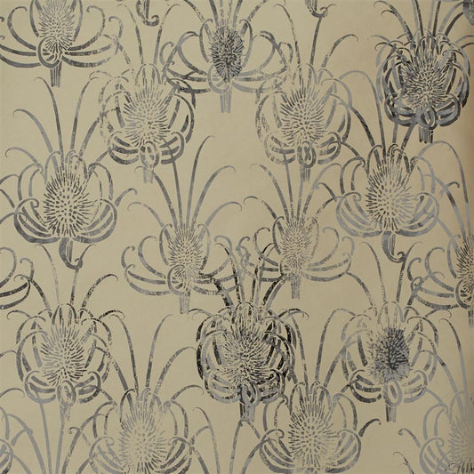 Les Centaurees Wallpaper - Or - Christian Lacroix - PCL7027/04 - Premier Wallcovering