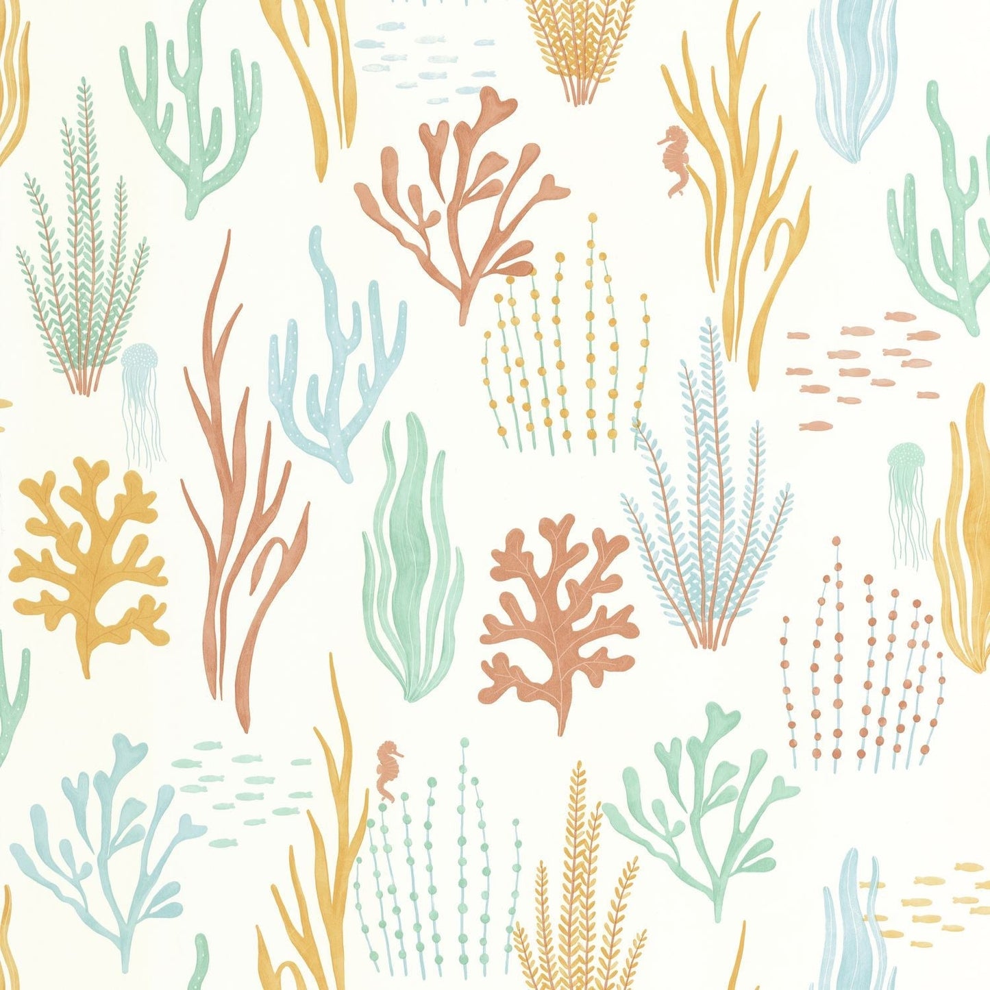 Les Fonds Marins Wallpaper - Multicouleurs - Caselio - 105814325 - Premier Wallcovering