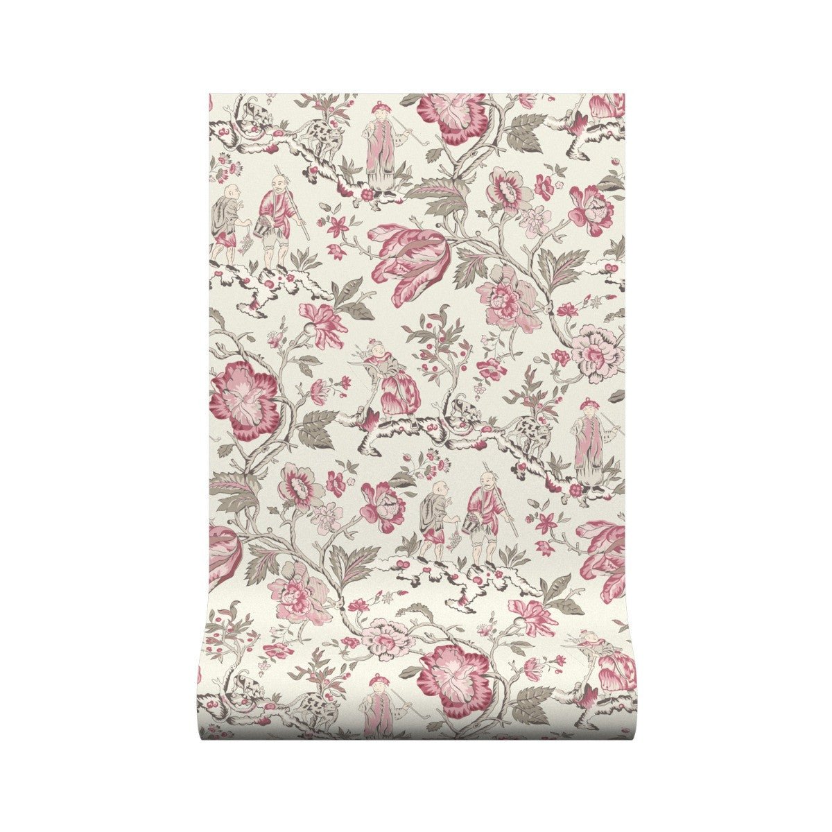 Les Pecheurs Wallpaper - Vintage - Warner House - Premier Wallcovering