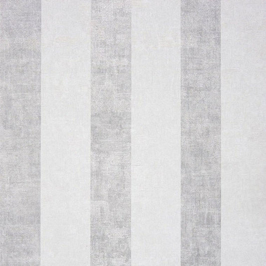 Les Rayures Majestic Rayure Wallpaper - Blanc - Casadeco - 26380126 - Premier Wallcovering