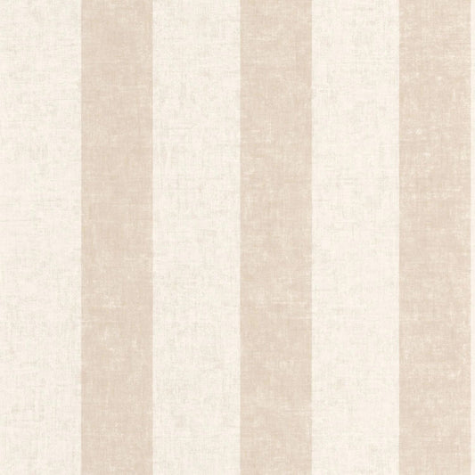 Les Rayures Valse Wallpaper - Beige - Casadeco - 87361215 - Premier Wallcovering