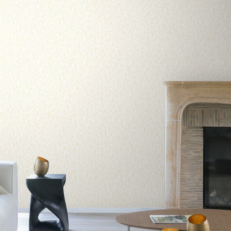 Level One Small Stripes Wallpaper - Light Gold - SK Filson - LV1004 - Premier Wallcovering