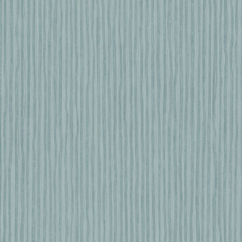 Level One Textured Stripes Metallic Wallpaper - Teal - SK Filson - LV1105 - Premier Wallcovering