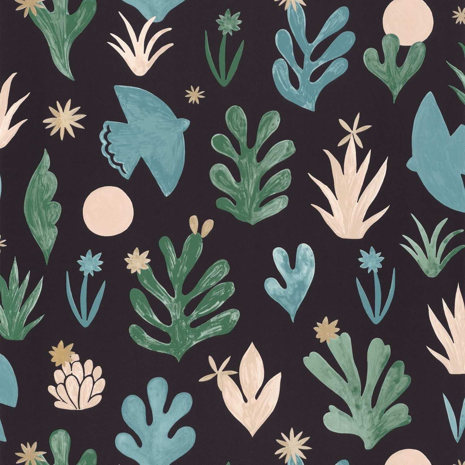 Liberte Wallpaper - Emeraude - Caselio - 102177192 - Premier Wallcovering