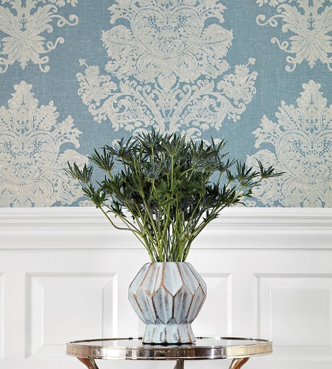 Licata Wallpaper - Beige - Thibaut - T89157 - Premier Wallcovering