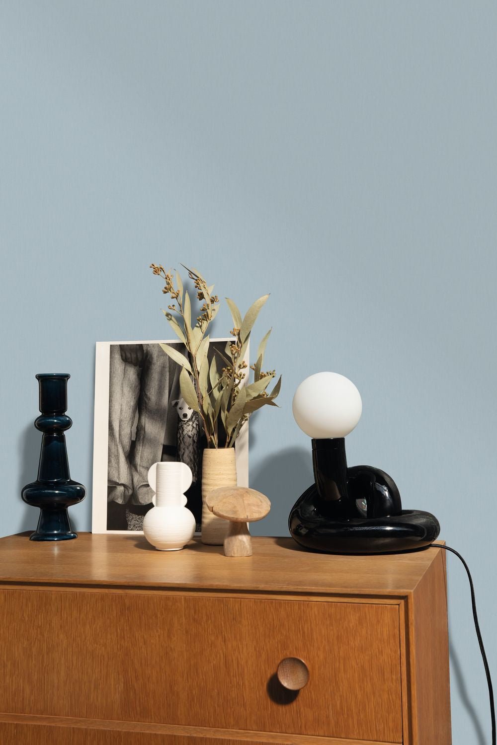 Life Wallpaper - Gris Bleu - Caselio - 64529200 - Premier Wallcovering