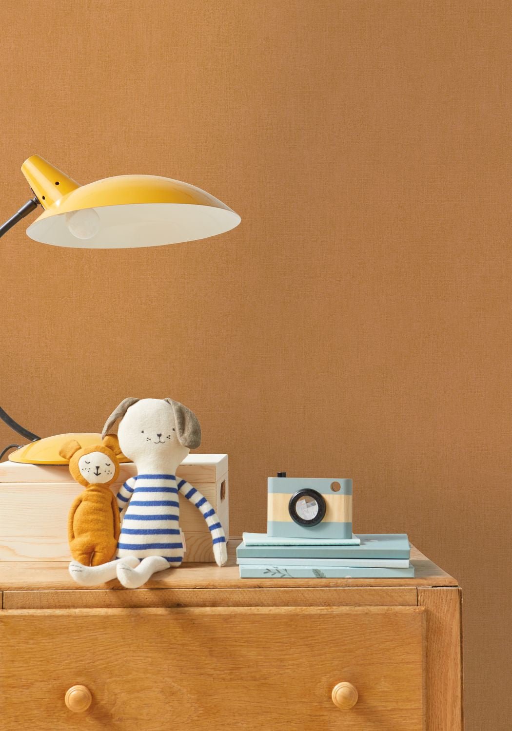 Life Wallpaper - Camel - Caselio - 64522100 - Premier Wallcovering