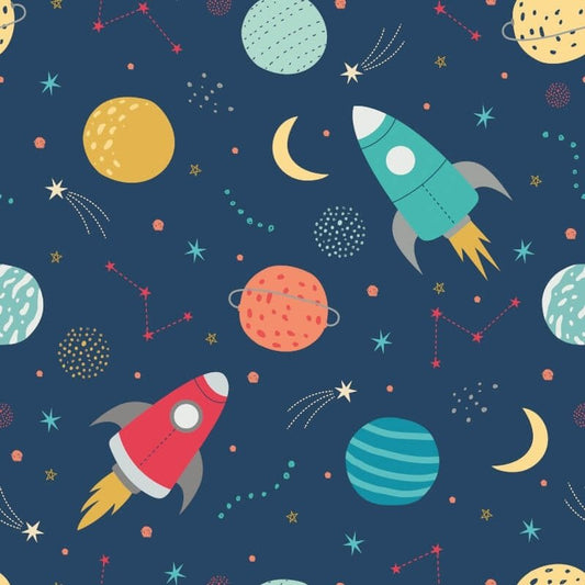 Lift Off Wallpaper - Ink/Scarlet - Hoopla Walls - HWA1305W - Premier Wallcovering