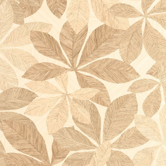 Lignaria Wallpaper - Blanc beige - Caselio - 106830010 - Premier Wallcovering
