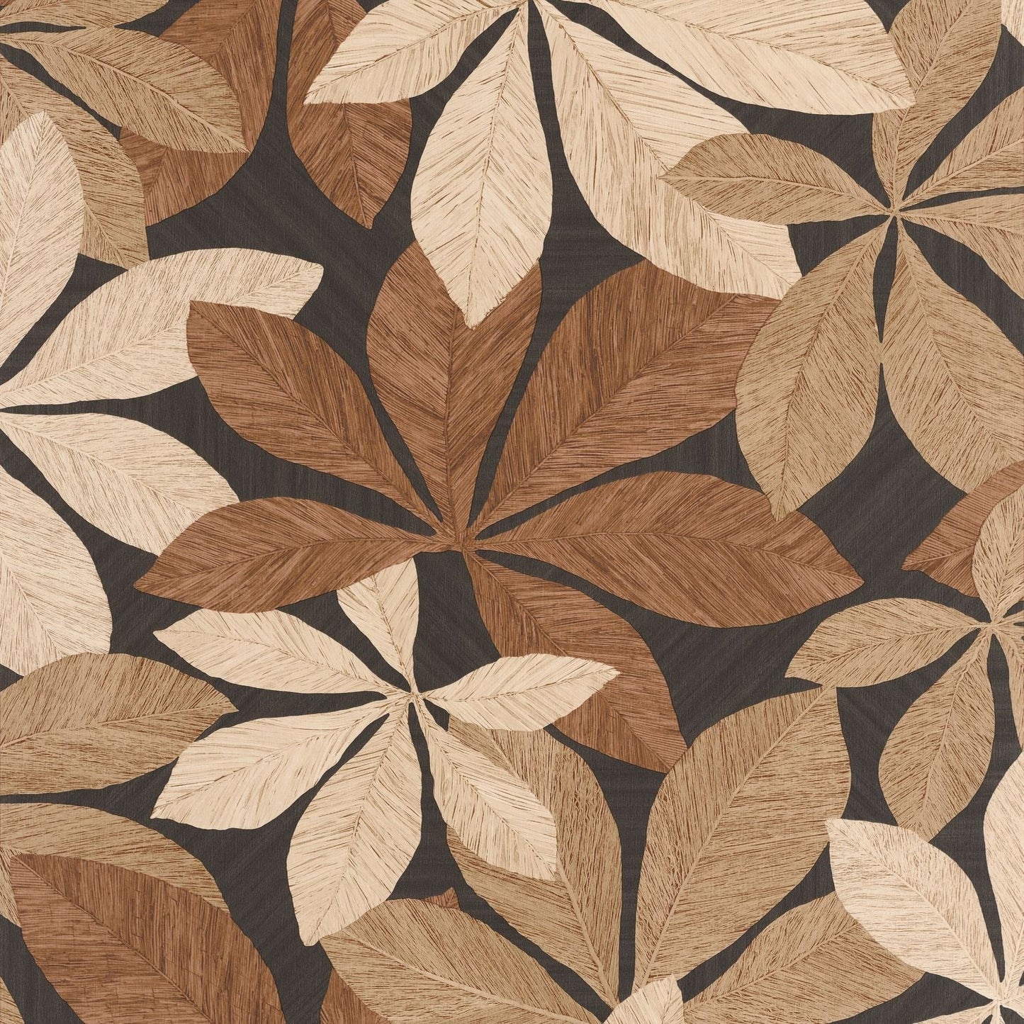 Lignaria Wallpaper - Noir - Caselio - 106839001 - Premier Wallcovering