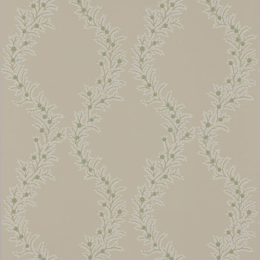 Liliana Wallpaper - Ivory - Colefax & Fowler - W7019 - 01 - Premier Wallcovering