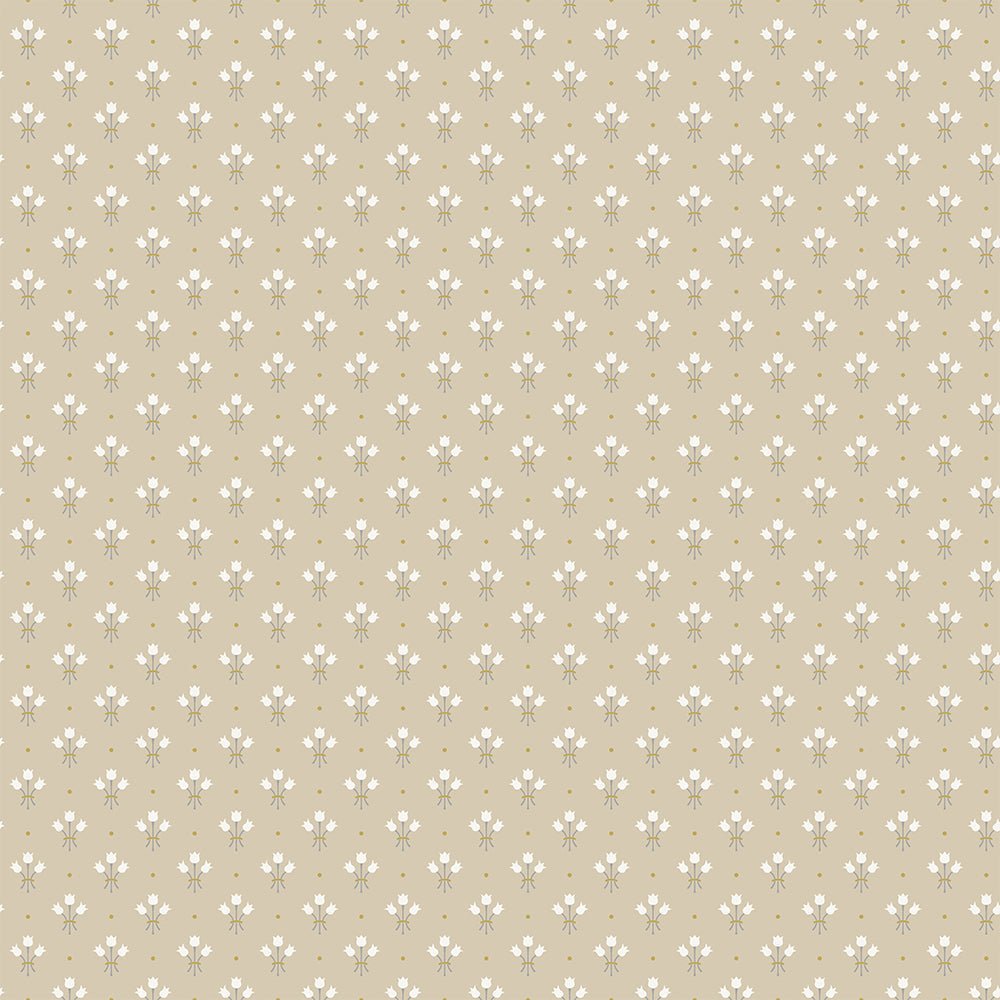 Lilja Wallpaper - Beige - Midbec - 33027 - Premier Wallcovering