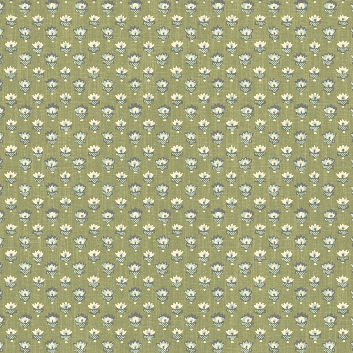 Lilou Wallpaper - Leaf - Warner House - Premier Wallcovering