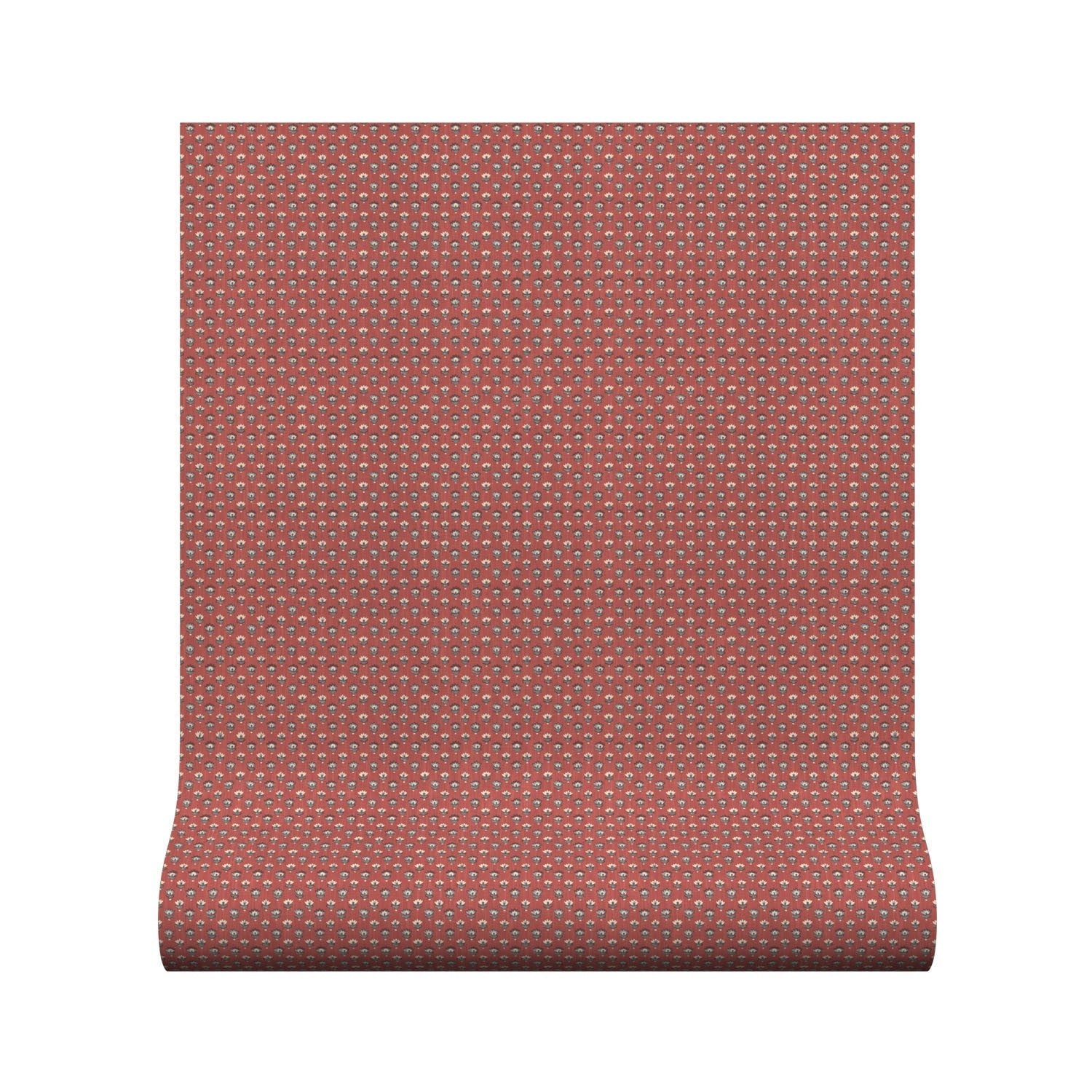 Lilou Wallpaper - Merlot - Warner House - Premier Wallcovering