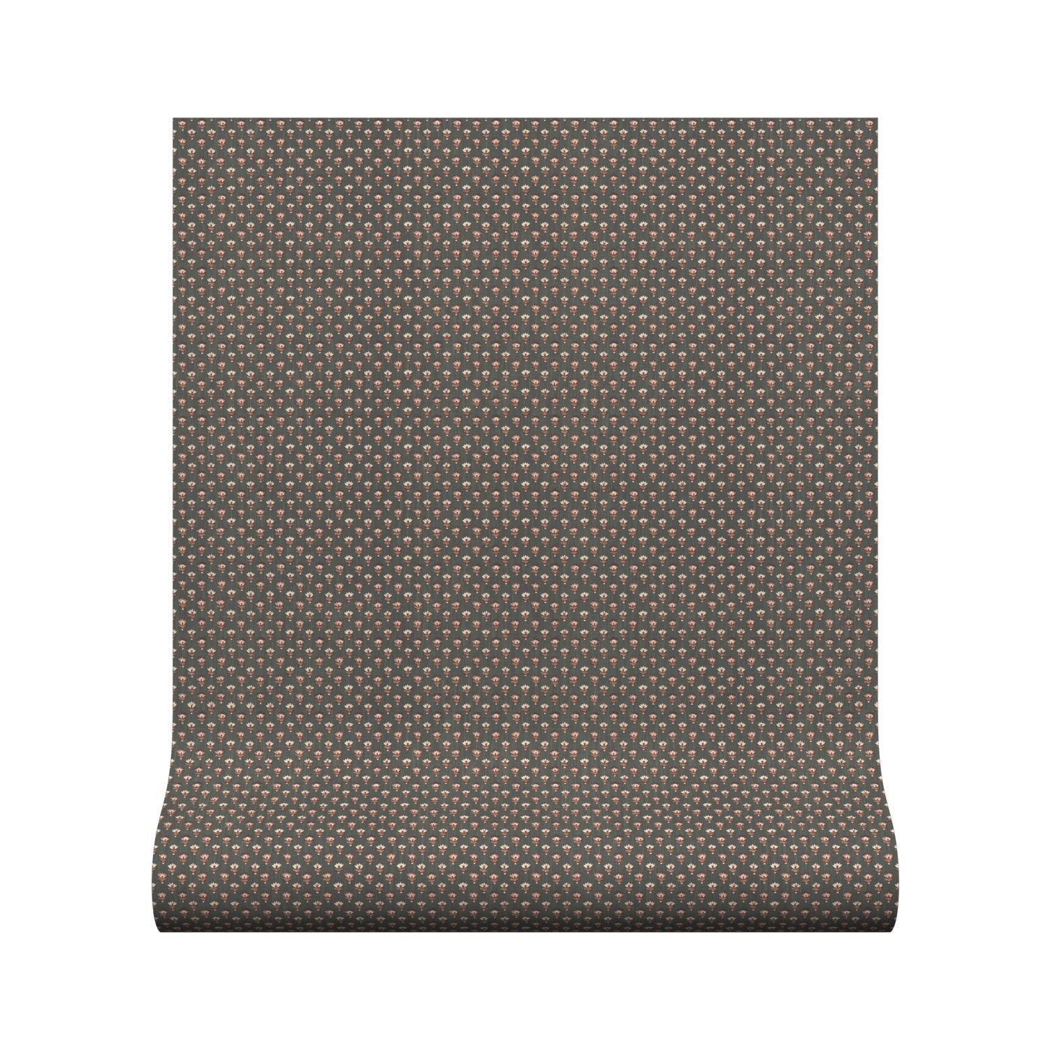 Lilou Wallpaper - Charcoal - Warner House - Premier Wallcovering