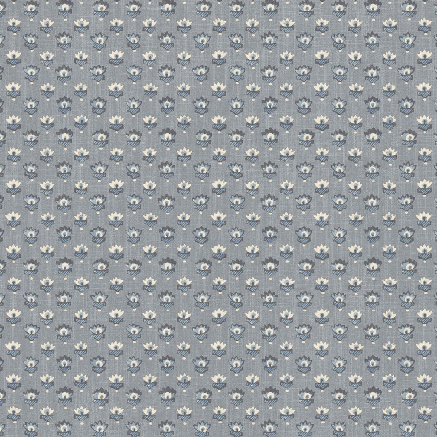 Lilou Wallpaper - Chambray - Warner House - Premier Wallcovering