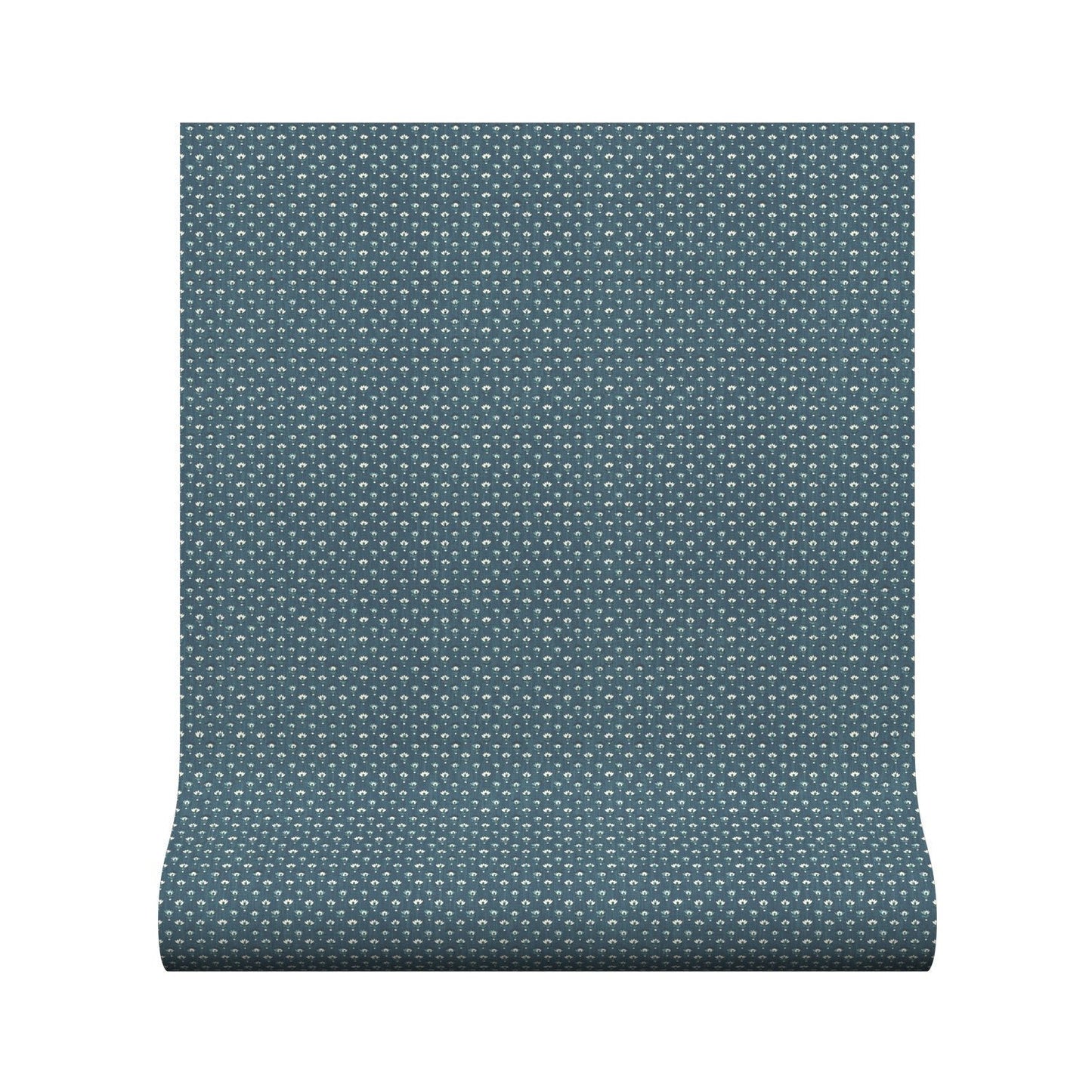 Lilou Wallpaper - Indigo - Warner House - Premier Wallcovering