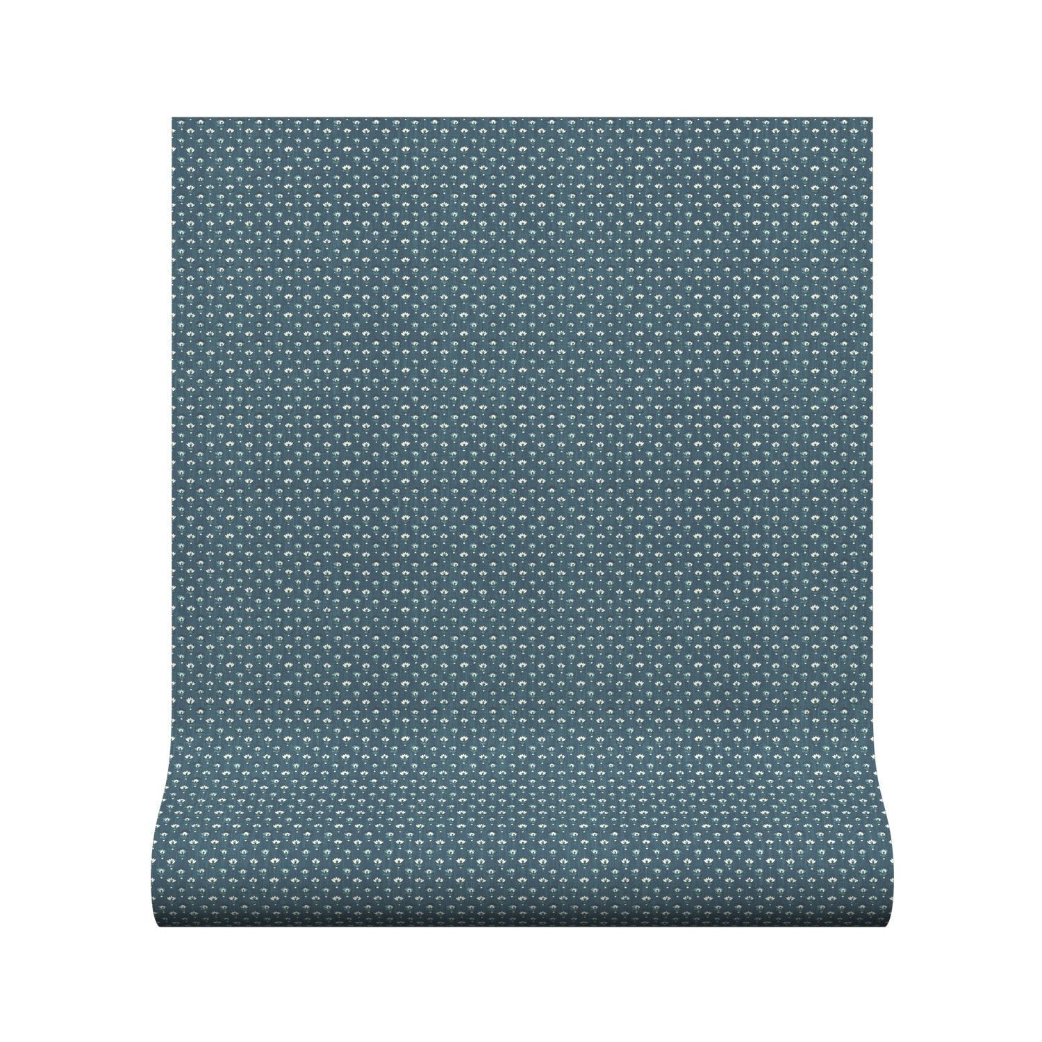 Lilou Wallpaper - Indigo - Warner House - Premier Wallcovering