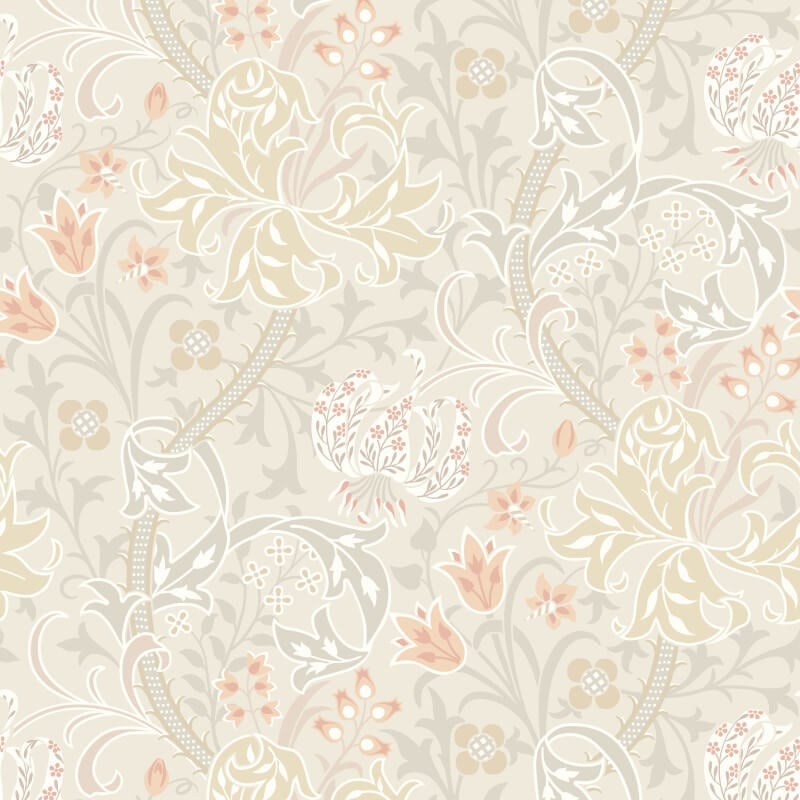 Lily Ogee Wallpaper - Natural Stone - Hoopla Walls - HWA1126W - Premier Wallcovering