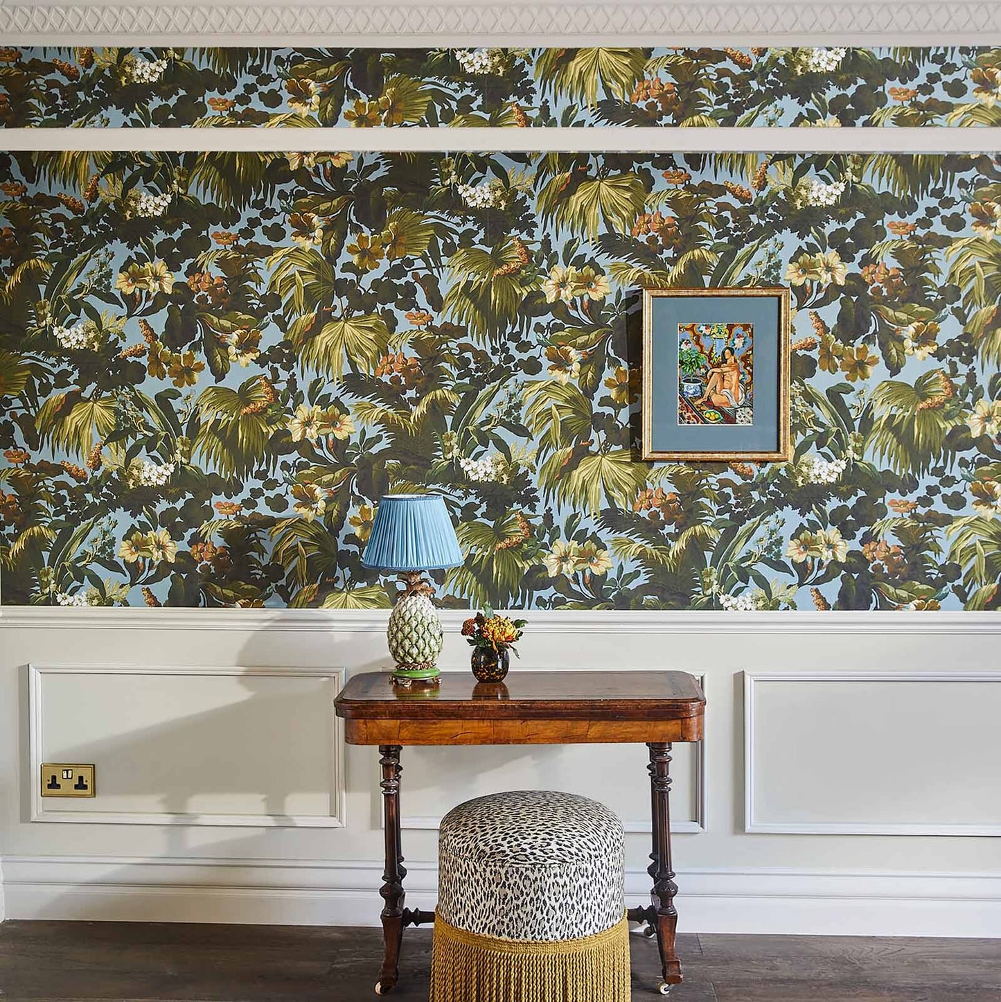 Limerence Wallpaper - Sky - House of Hackney - 1 - WA - LIM - DI - SKY - XXX - Premier Wallcovering