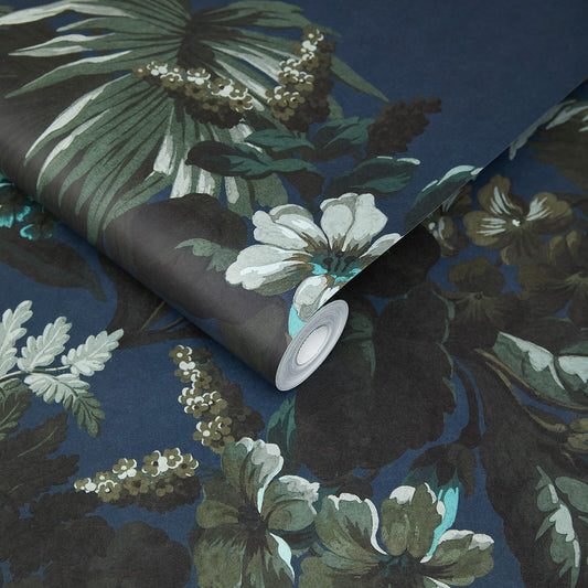 Limerence Wallpaper - Ink - House of Hackney - 1 - WA - LIM - DI - INK - PBL - Premier Wallcovering