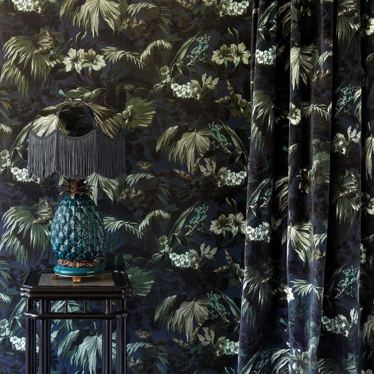 Limerence Wallpaper - Ink - House of Hackney - 1 - WA - LIM - DI - INK - XXX - Premier Wallcovering
