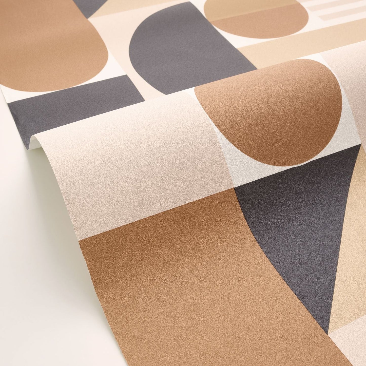 Limit Wallpaper - Noir Camel - Caselio - 105052154 - Premier Wallcovering