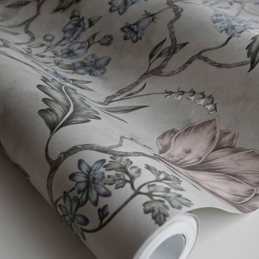 Linda Wallpaper - Clay - Sandberg - 244-18 - Premier Wallcovering