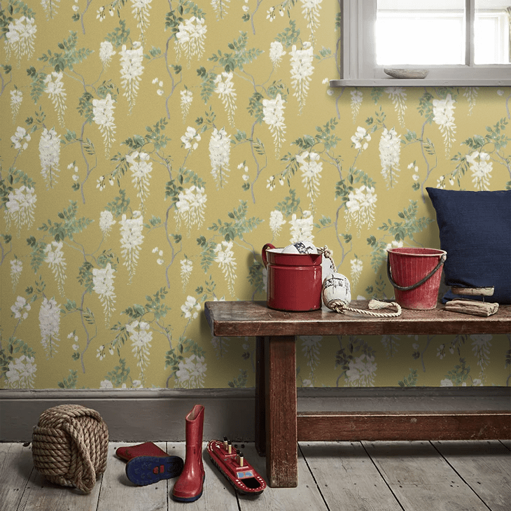 Lindenford Wallpaper - Golden Sand - Timothy Wilman - TW2544 - Premier Wallcovering