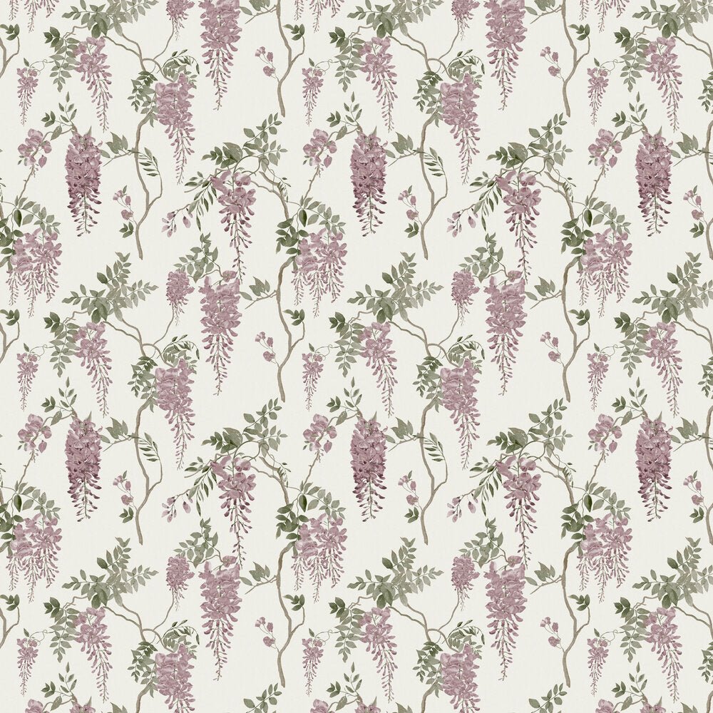 Lindenford Wallpaper - Dusk Pink - Timothy Wilman - TW2543 - Premier Wallcovering