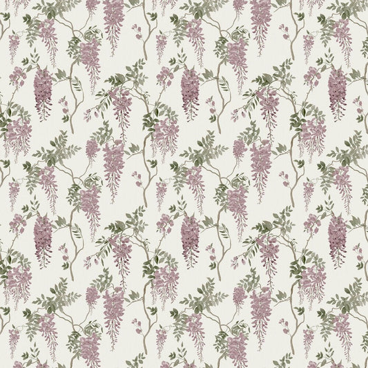 Lindenford Wallpaper - Dusk Pink - Timothy Wilman - TW2543 - Premier Wallcovering